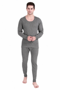 HAP Men's Premium Thermal Full Sleeves Set Dark Grey