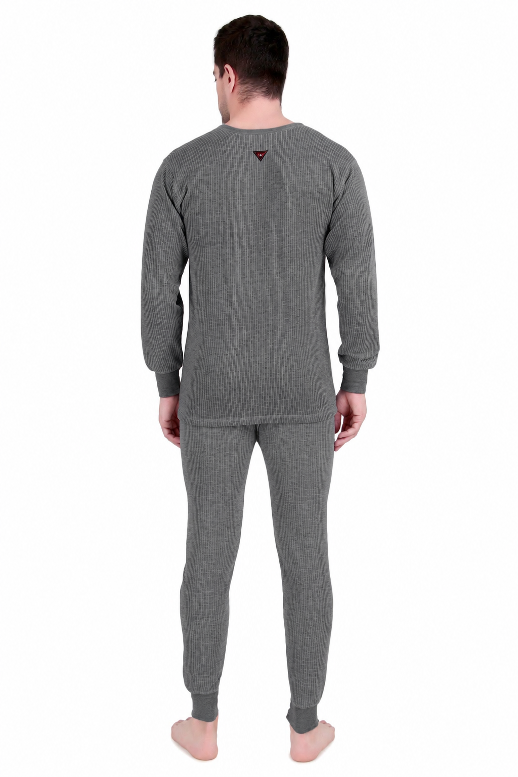 HAP Men's Premium Thermal Full Sleeves Set Dark Grey