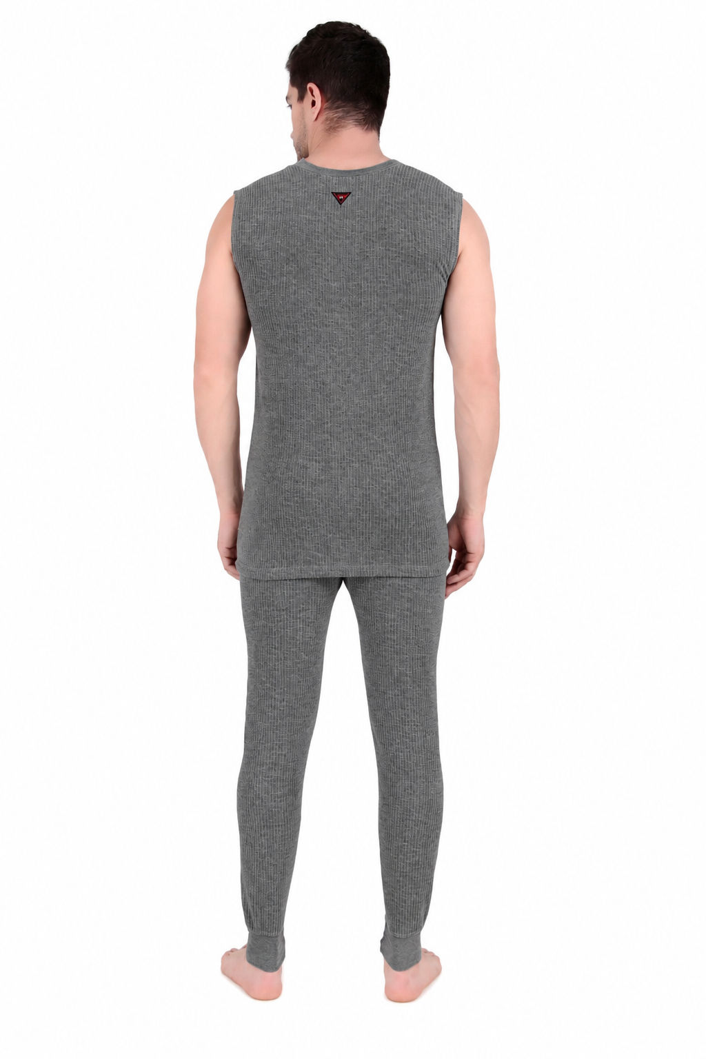 HAP Men's Premium Sleeveless Thermal Set – Dark Grey