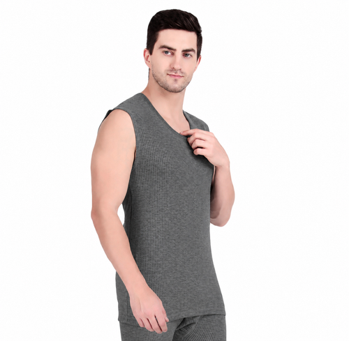 HAP Men's Premium Sleeveless Thermal Top – Dark Grey
